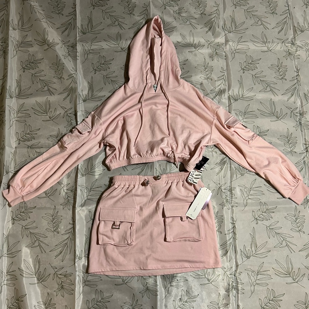 Rainbow pink two piece